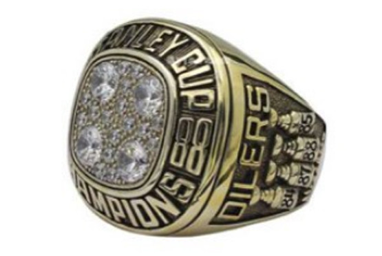 Edmonton Oilers Stanley Cup ring 