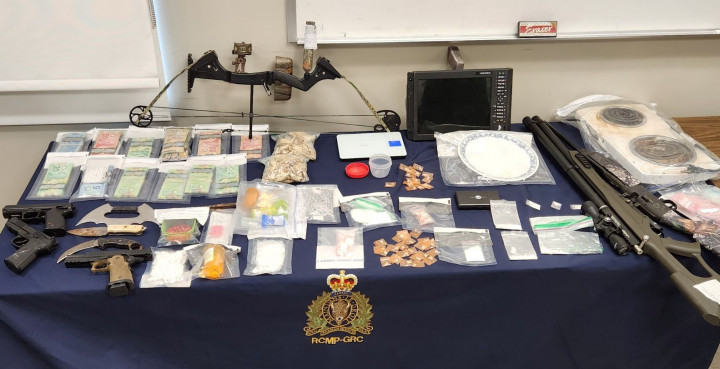 Seized items 