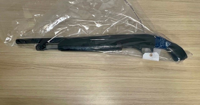 Firearm seized