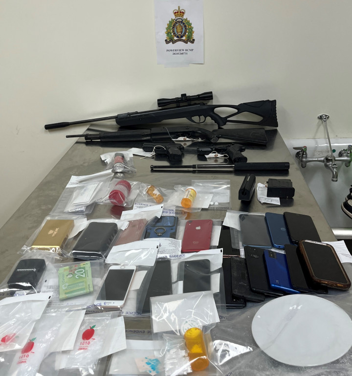 Items seized