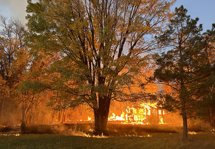 D'un incendie de bâtiment 