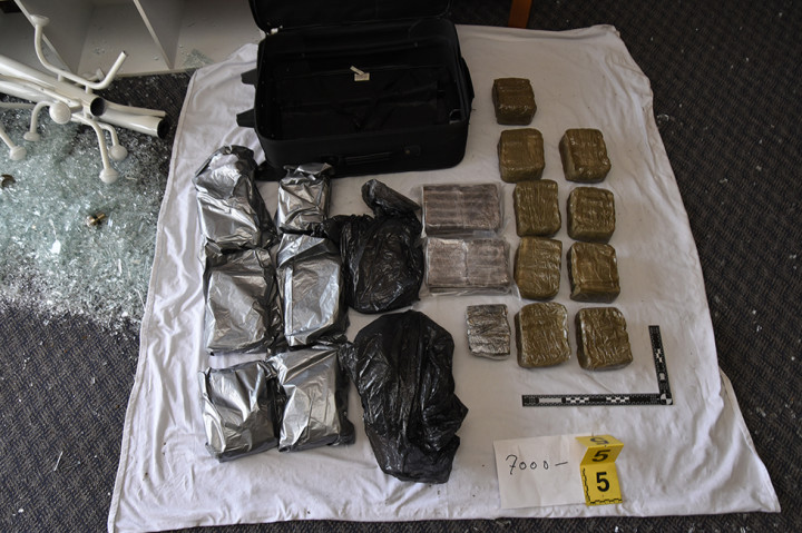 Some of the drug seized